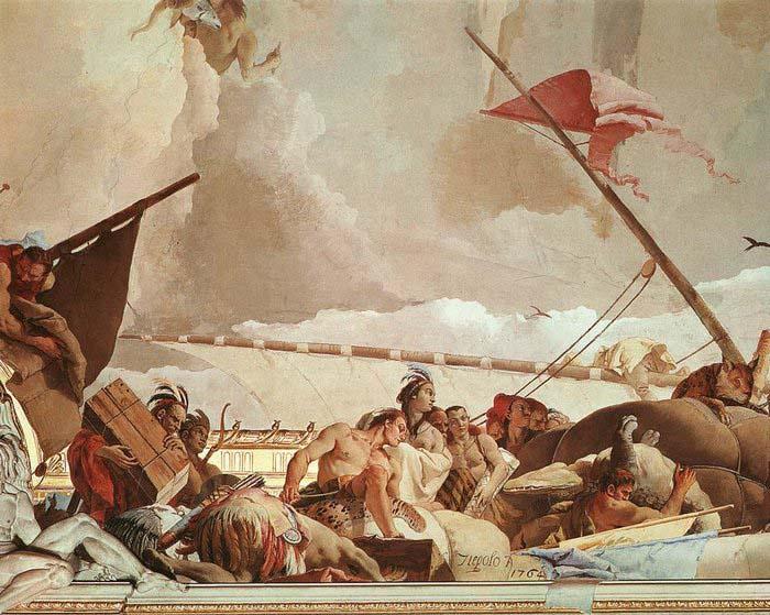 Giovanni Battista Tiepolo Glory of Spain oil painting picture